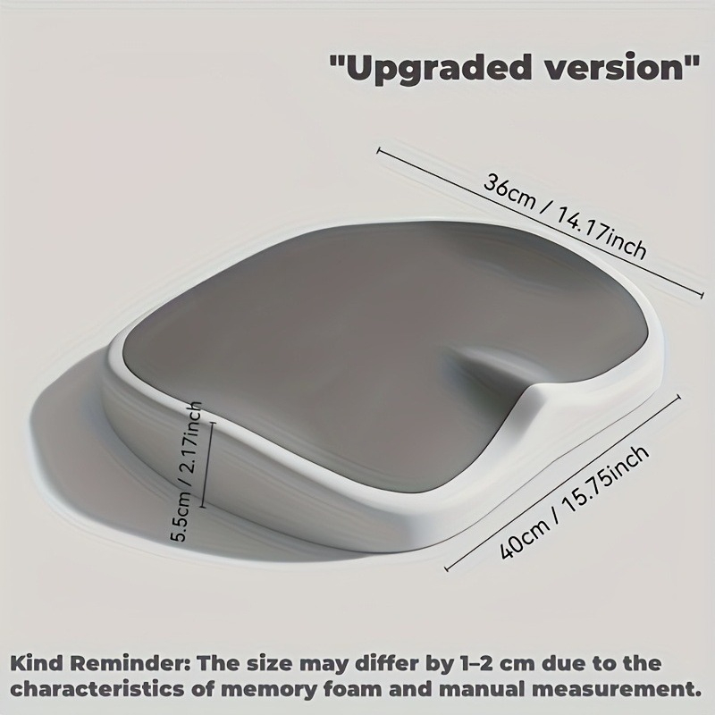 Ergonomic Memory Foam Seat Cus - đánh giá và giá Office Chair Cushion