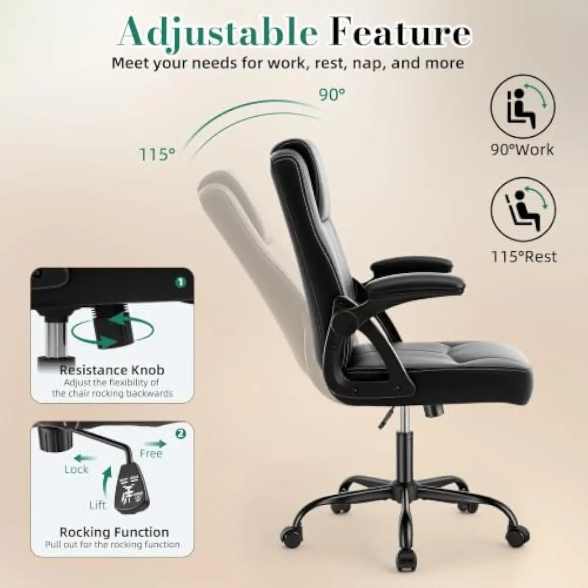 Ergonomic executive office cha - đánh giá và giá Office Chair