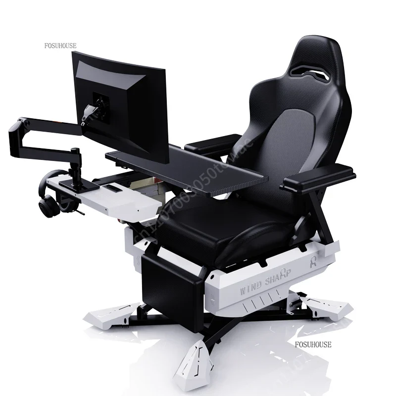 Reclining Gaming Station Cockp - đánh giá và giá Monitor Stand