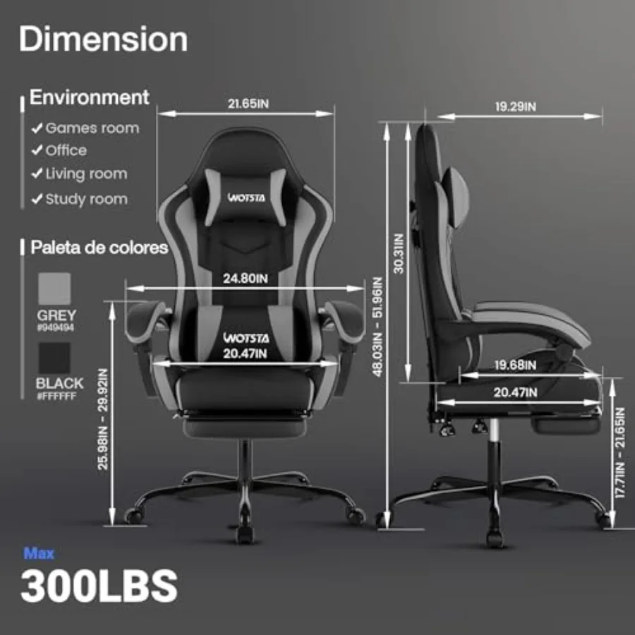Ergonomic Gaming Office Chair  - đánh giá và giá Office Stool