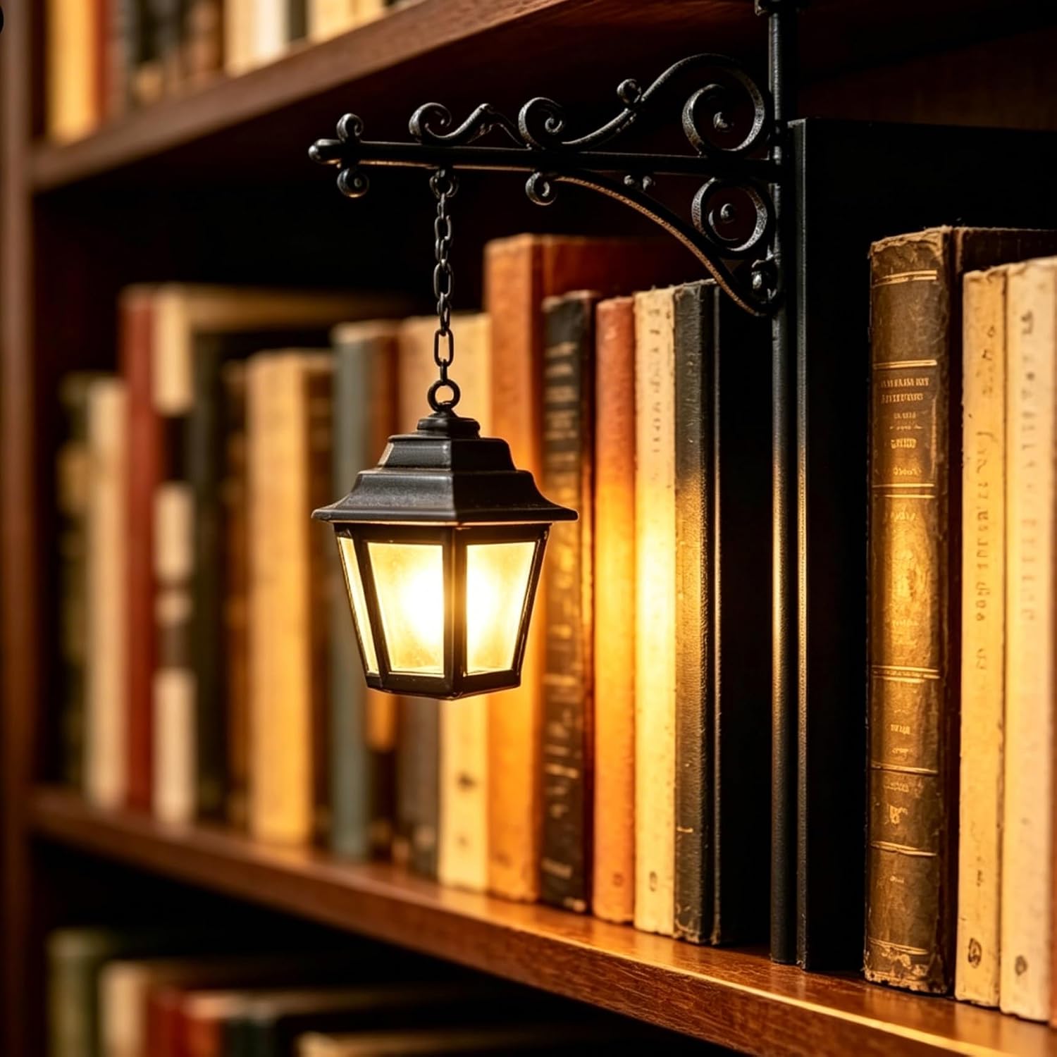 Bookshelf Lamp Library Lantern - đánh giá và giá Bookshelf