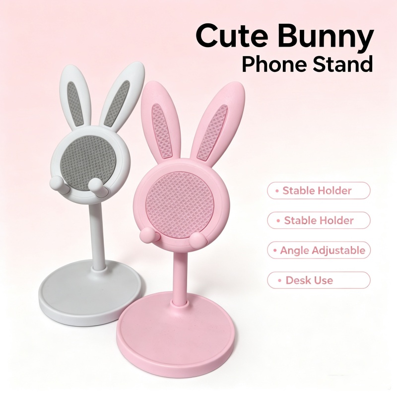 Cute Bunny Phone Stand Adjusta - đánh giá và giá Standing Desk