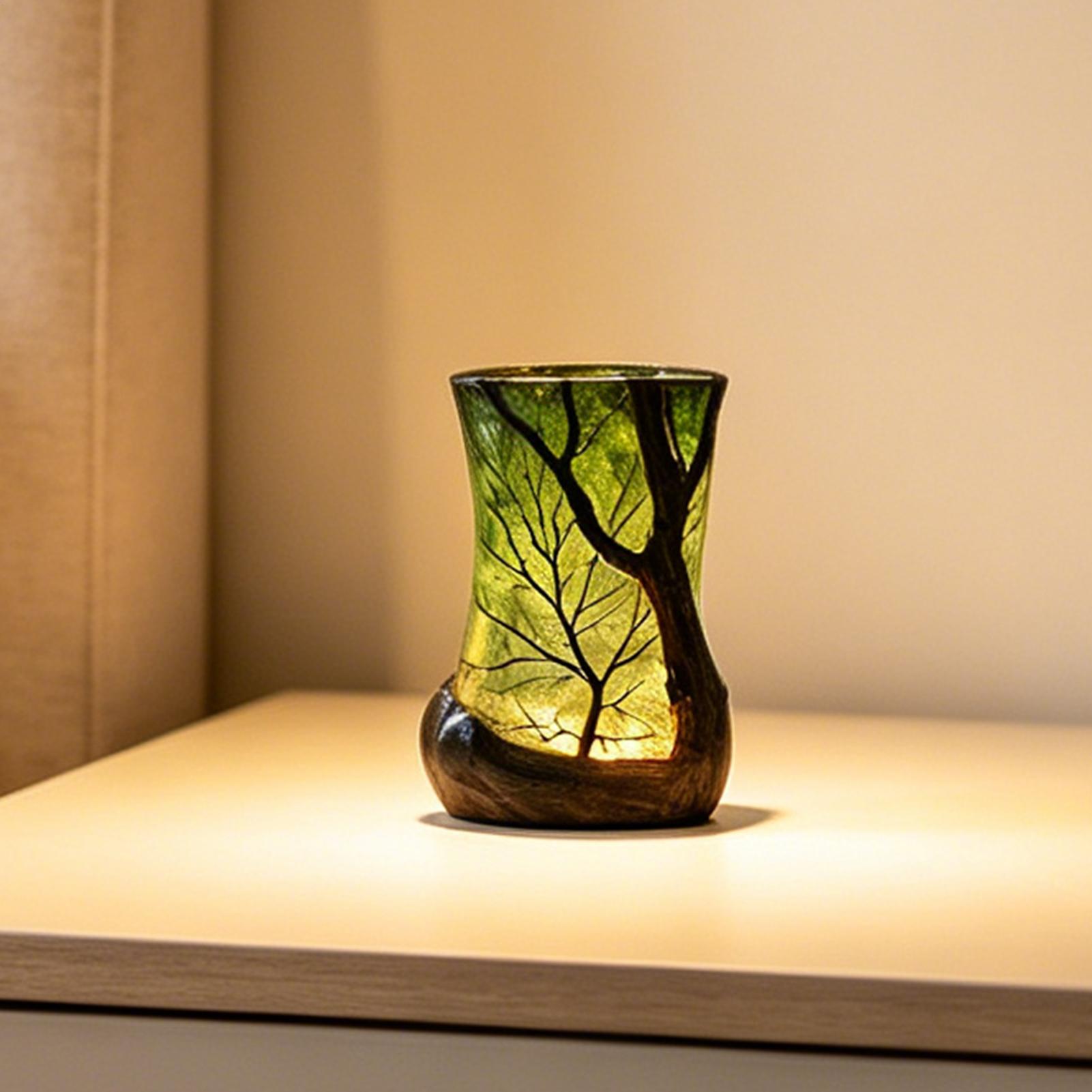 Bedside Table Lamp Forest Nigh - đánh giá và giá Desk Lamp