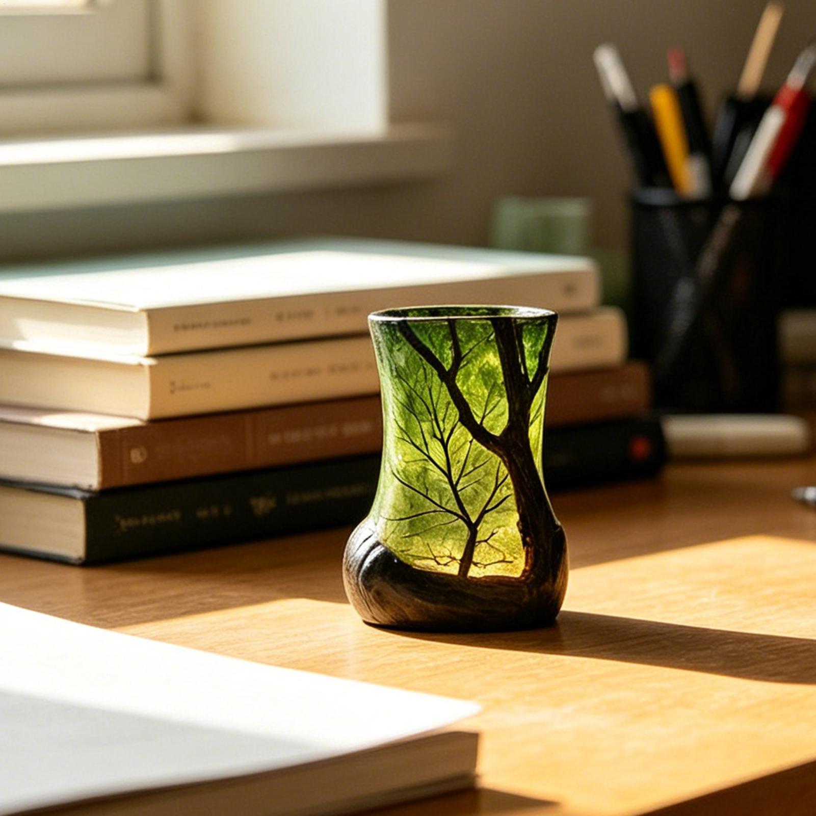 Bedside Table Lamp Forest Nigh - đánh giá và giá Desk Lamp