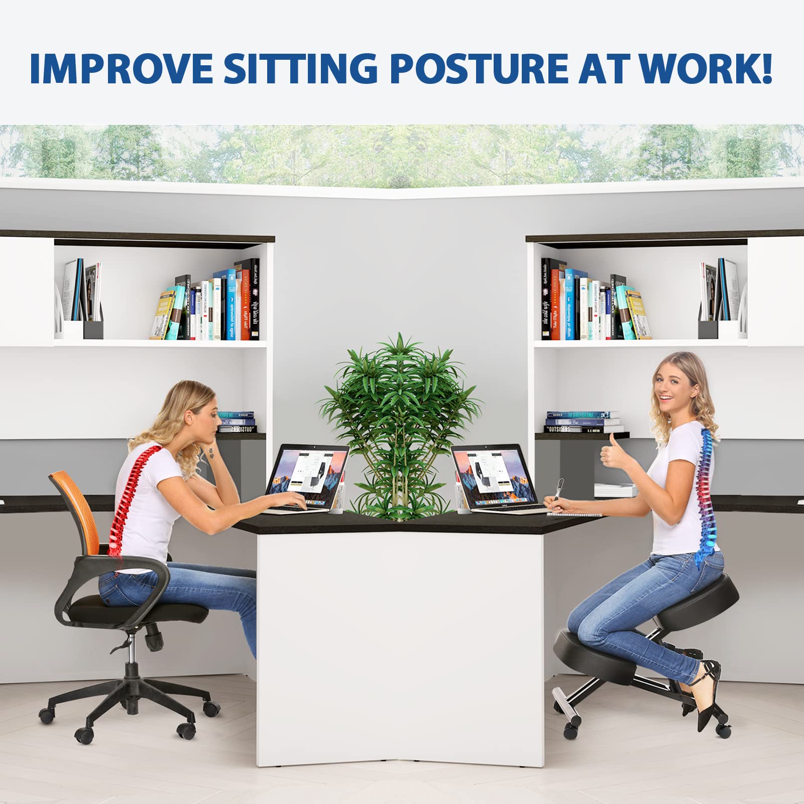 Kneeling Chair Ergonomic for O - đánh giá và giá Office Chair