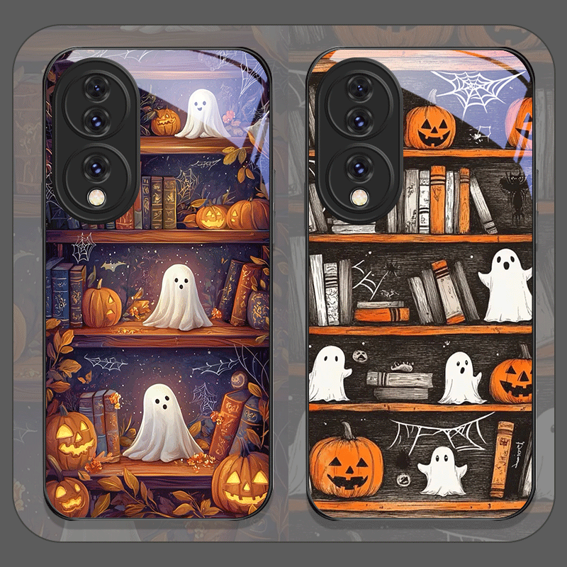 Halloween Pumpkin Ghost Booksh - đánh giá và giá Bookshelf