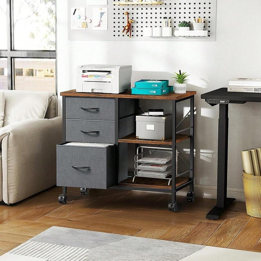 Sweetcrispy 3-Tier Mobile File - đánh giá và giá Printer Stand