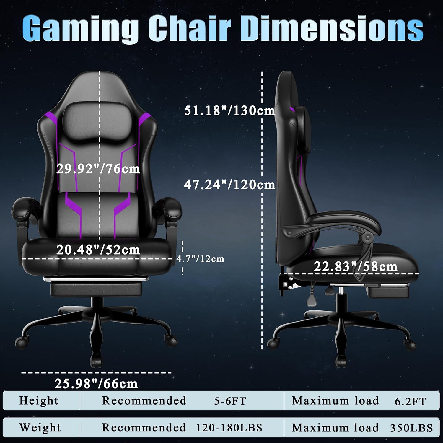 Ergonomic Gaming Chair with Po - đánh giá và giá Office Chair Cushion