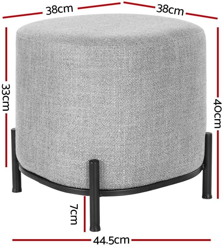 **/Ottoman, Round Footstool Lo - đánh giá và giá Office Stool