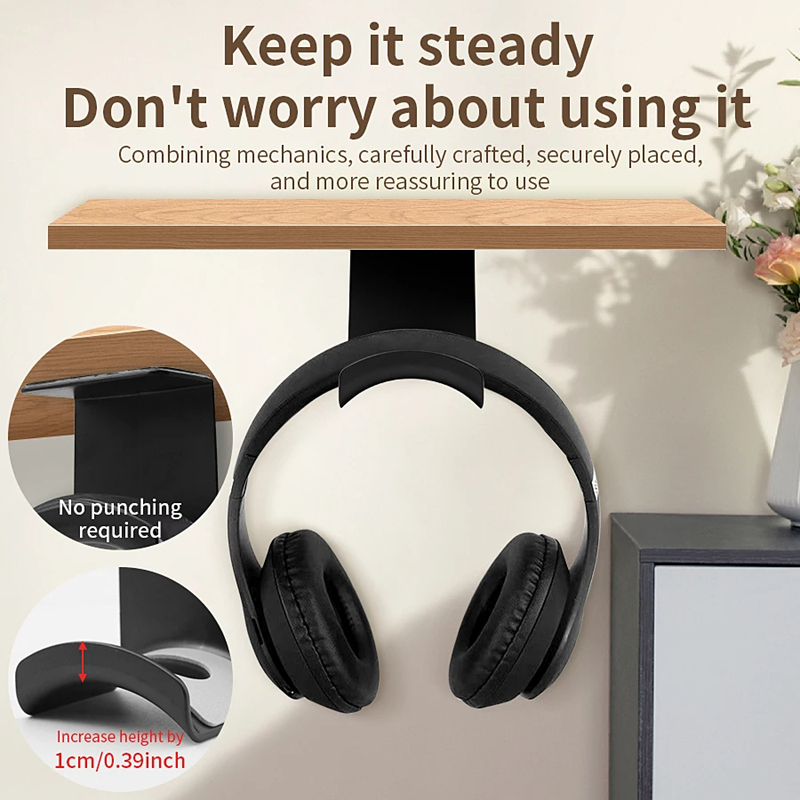 Universal Headphone Stand Adhe - đánh giá và giá Standing Desk