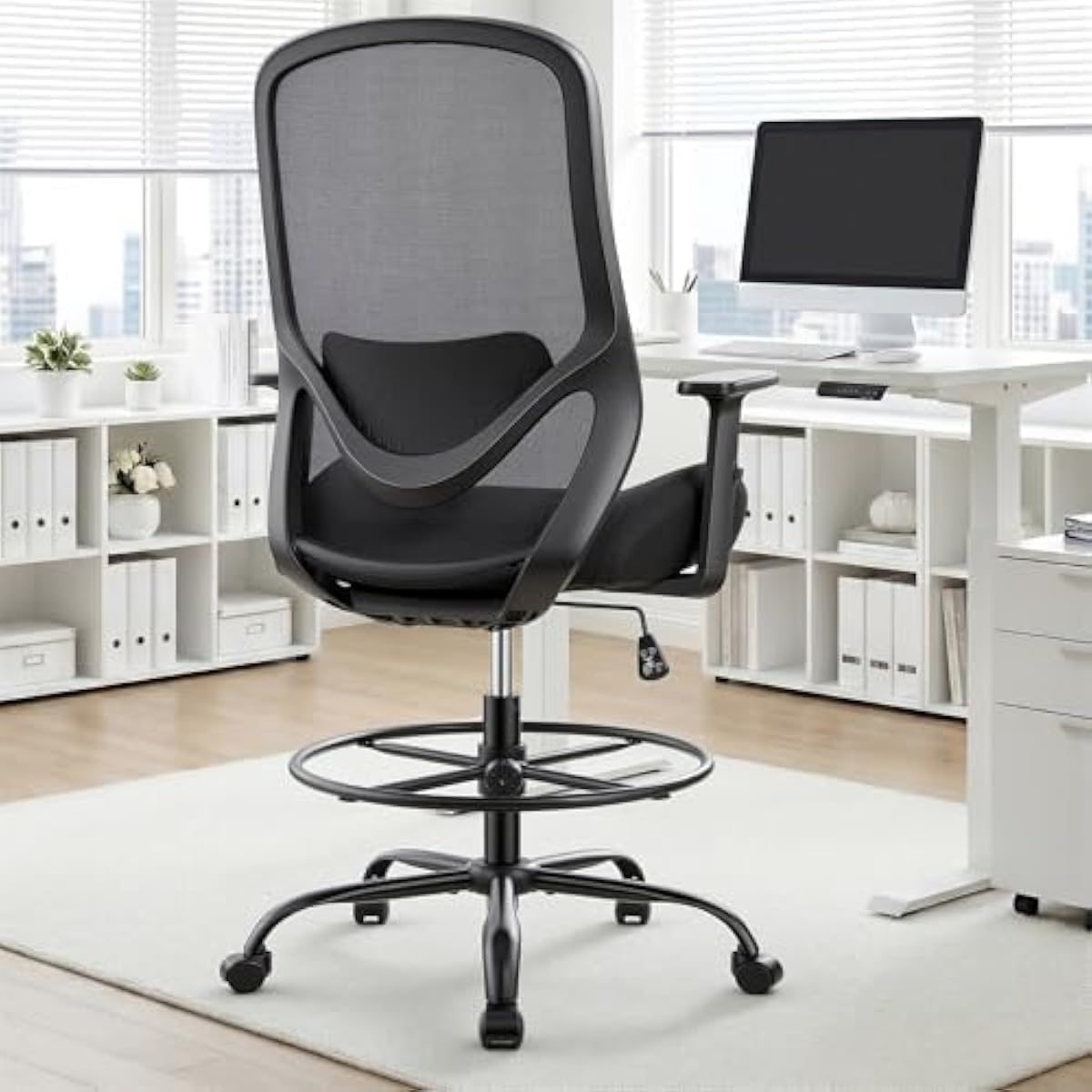 Ergonomic Tall Drafting Chair  - đánh giá và giá Standing Desk
