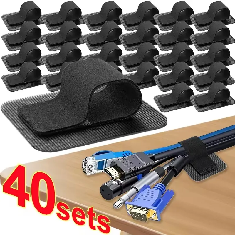4-40 Sets Cable Management Und - đánh giá và giá Desk Organizer