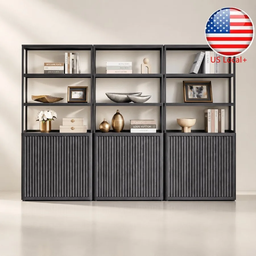 71 Tall Book Shelf with Doors, - đánh giá và giá Bookshelf