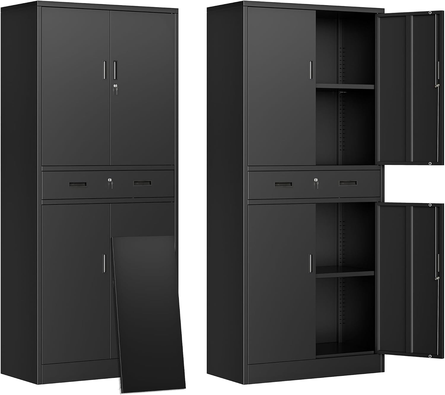 Tall Metal Storage Cabinet Wit - đánh giá và giá File Cabinet