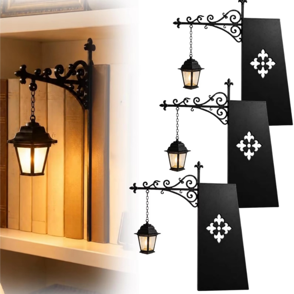 Library Lantern Decorative Boo - đánh giá và giá Bookshelf