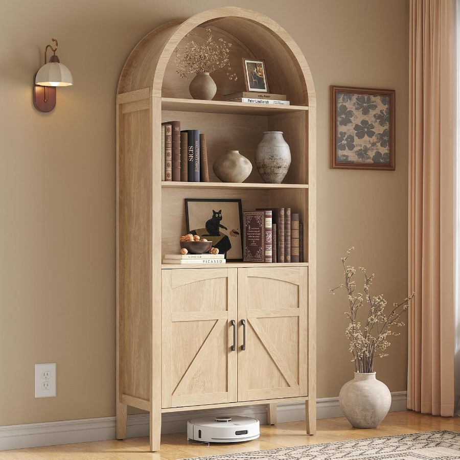 71 Arched Display Bookshelf fo - đánh giá và giá Bookshelf