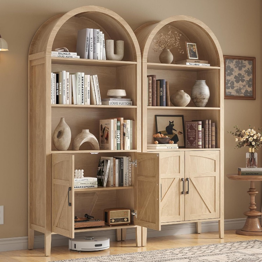 71 Arched Display Bookshelf fo - đánh giá và giá Bookshelf