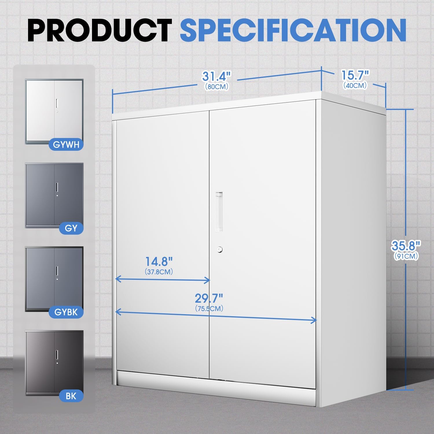 #￥forModern Heavy Duty White M - đánh giá và giá File Cabinet