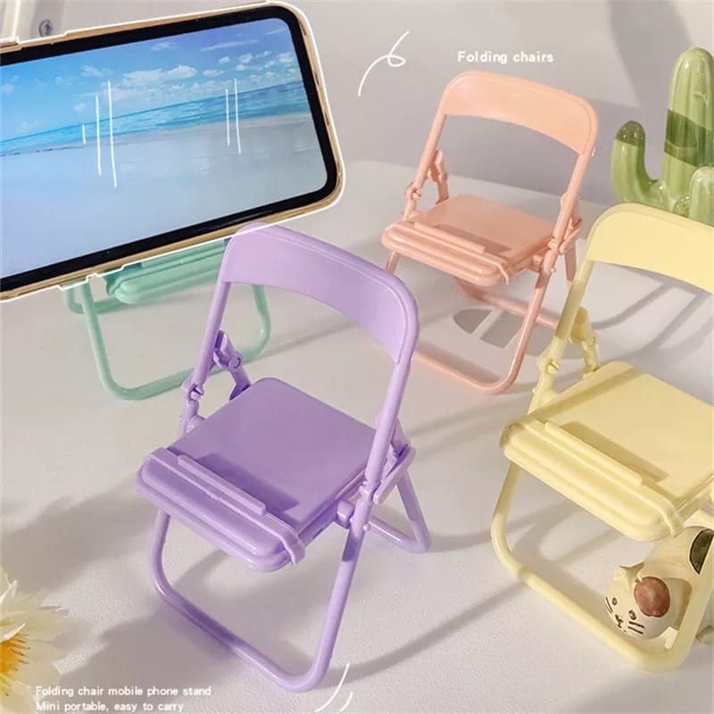 Cute Chair Phone Holder Stand  - đánh giá và giá Desk Organizer