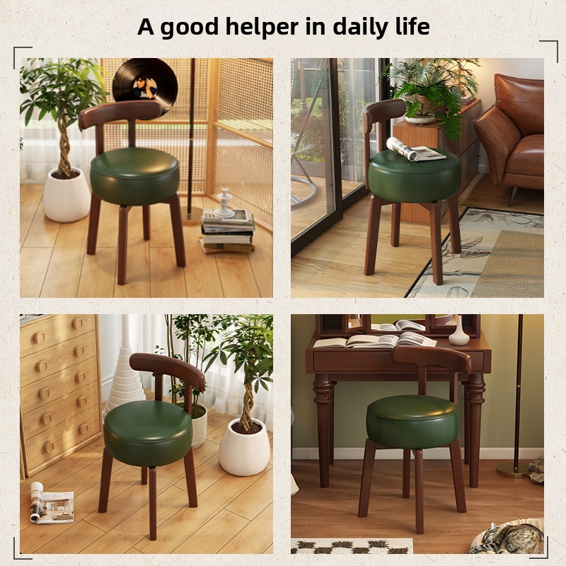 Solid wood rotating dressing c - đánh giá và giá Office Chair Cushion