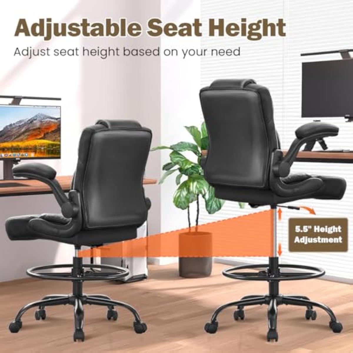 Ergonomic Tall Stool for Stand - đánh giá và giá Standing Desk