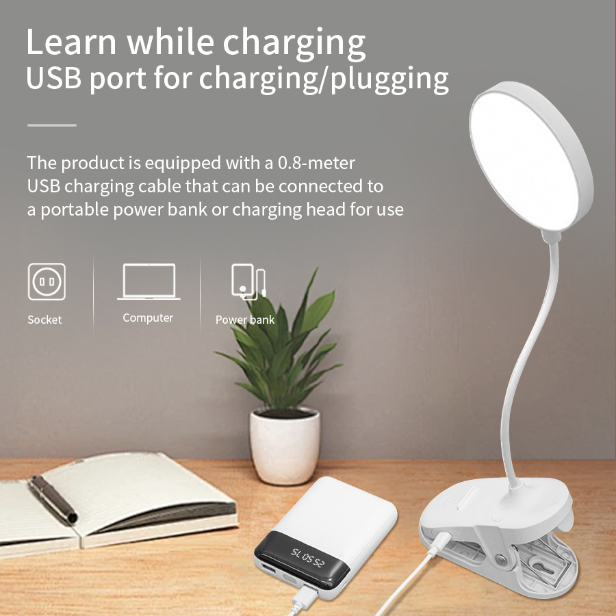 LED Clip Desk Lamp 360° Flexib - đánh giá và giá Desk Lamp