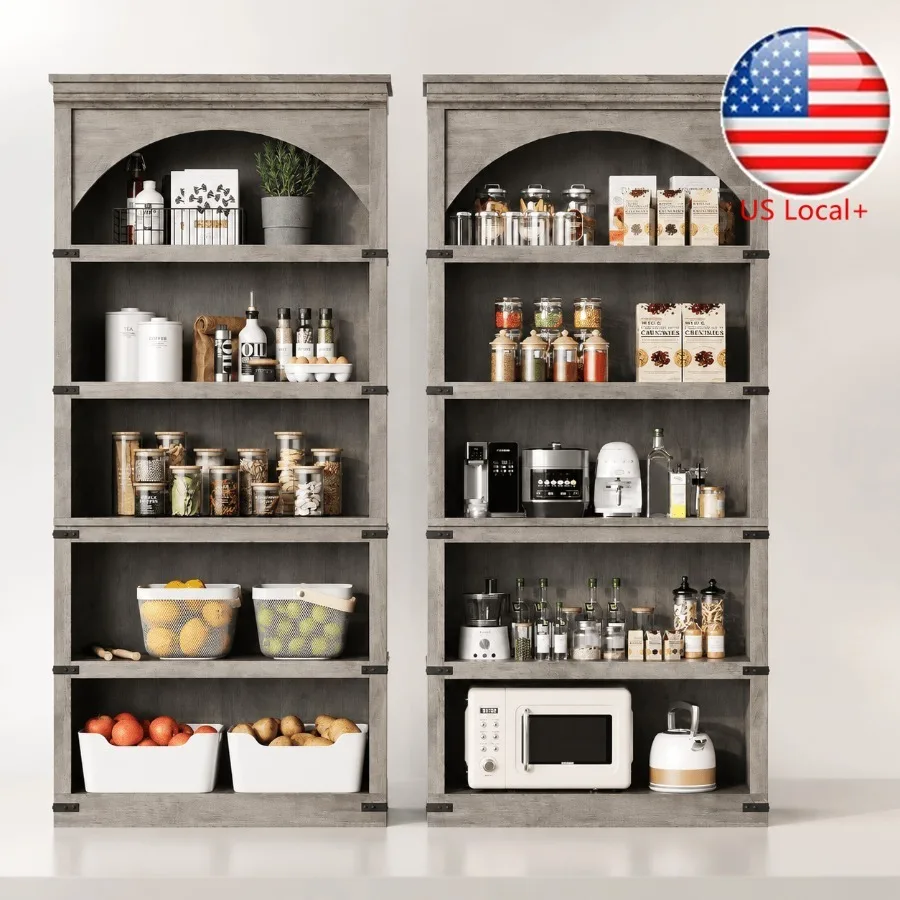 68.7 Tall Farmhouse Arched Boo - đánh giá và giá Bookshelf
