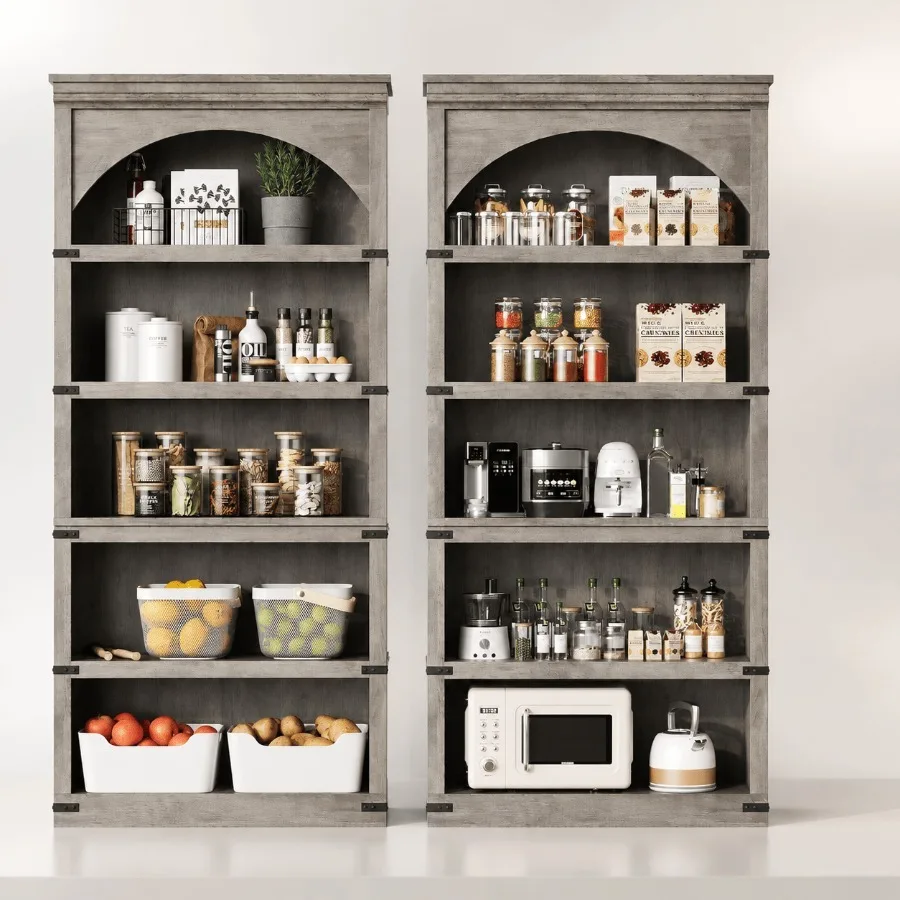 68.7 Tall Farmhouse Arched Boo - đánh giá và giá Bookshelf