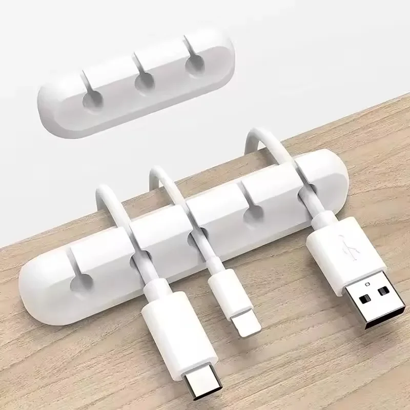 Silicone USB Cable Organizer U - đánh giá và giá Desk Organizer
