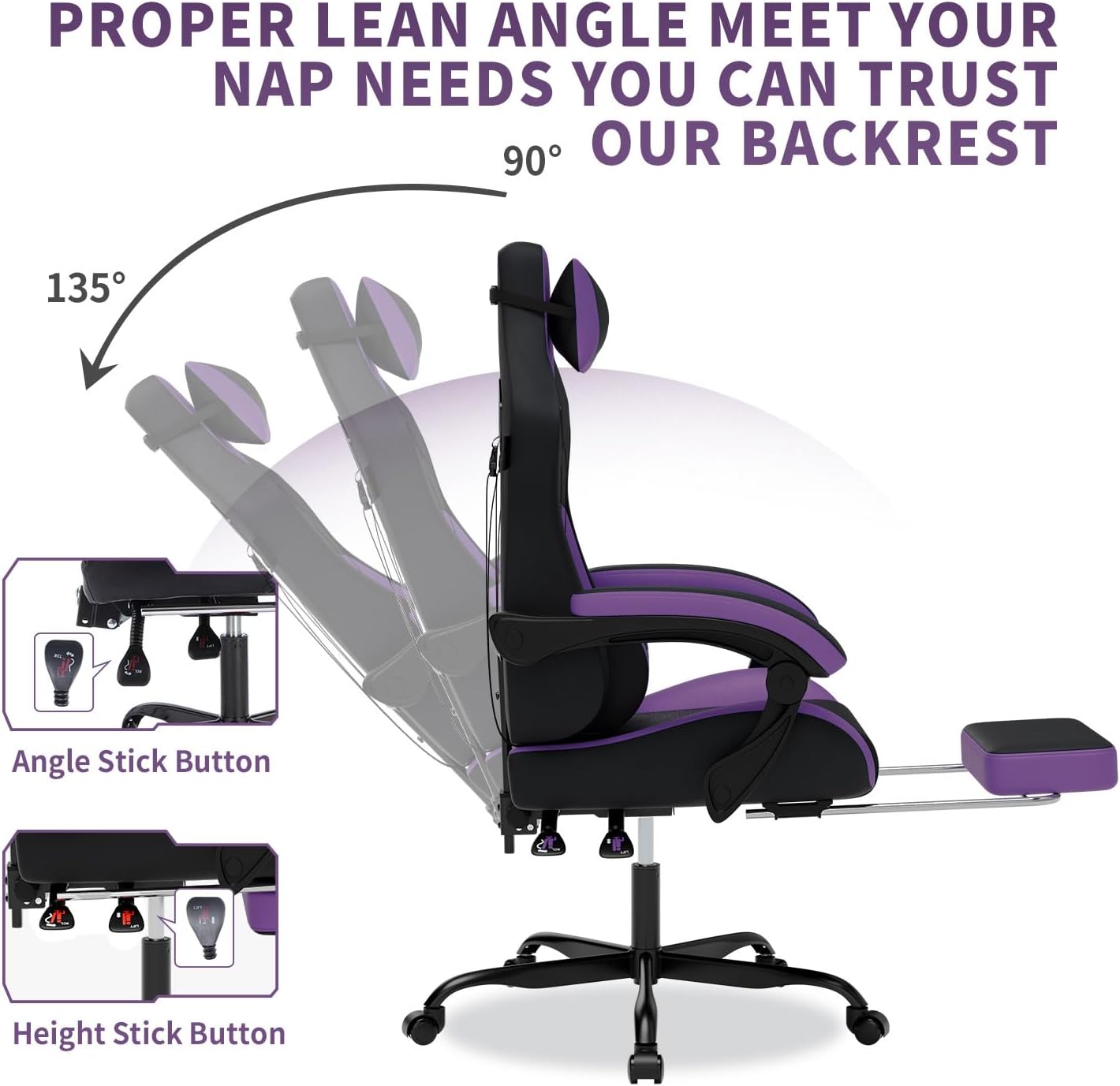 Gaming Chair with Massage,Ergo - đánh giá và giá Office Chair