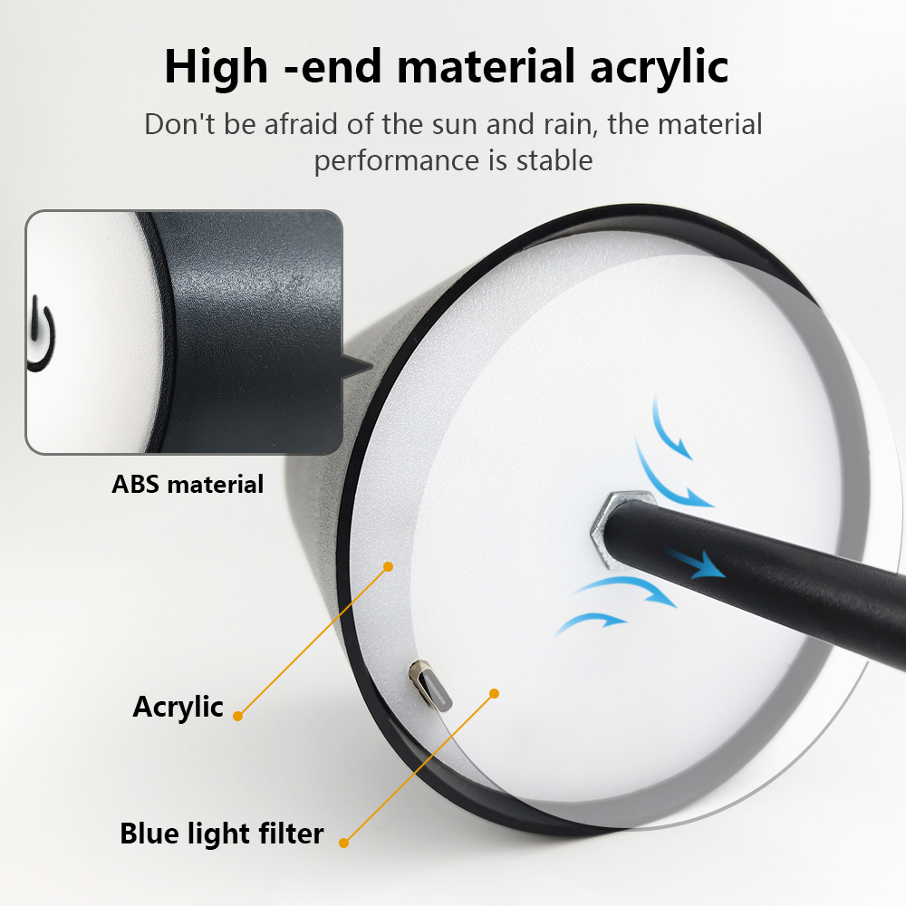 LED Rechargeable Desk Light Wi - đánh giá và giá Desk Lamp