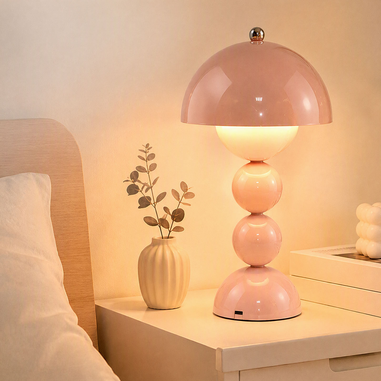 Vintage Mushroom Table Lamp US - đánh giá và giá Desk Lamp